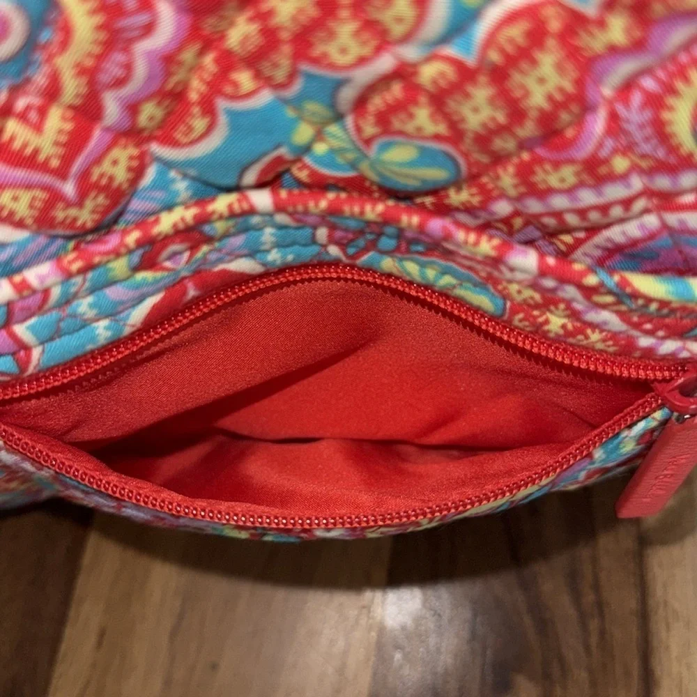 Vera Bradley Floral Print Adjustable Strap Crossbody Bag